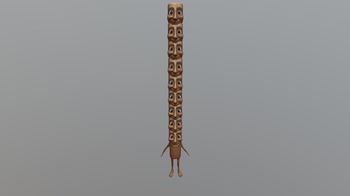 Tung Tung Tung Sahur 9 Head 3D Model | G5MODS 3D Model