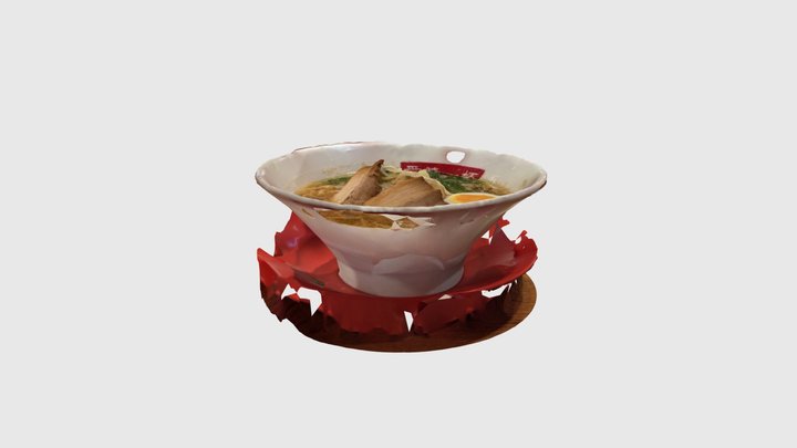 アイアイラーメン 3D Model