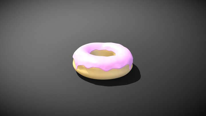 Donut 1 3D Model