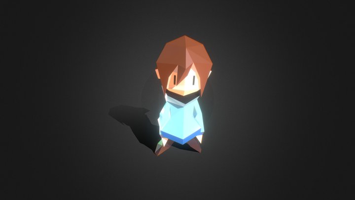 Lowpoly Dance 3D Model