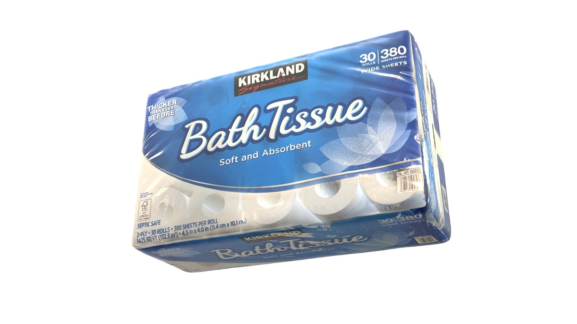 kirklandbathtissue 3D model by Michael Miller (BoxxImaging3D