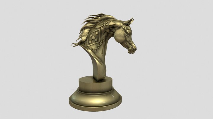 STL-HORSE2 3D Model