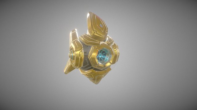 Probe Starcraft Unit 3D Model