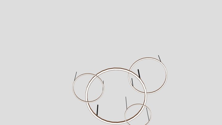 xslery_circle_lamp 3D Model