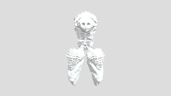 Stone Creature 3D Model