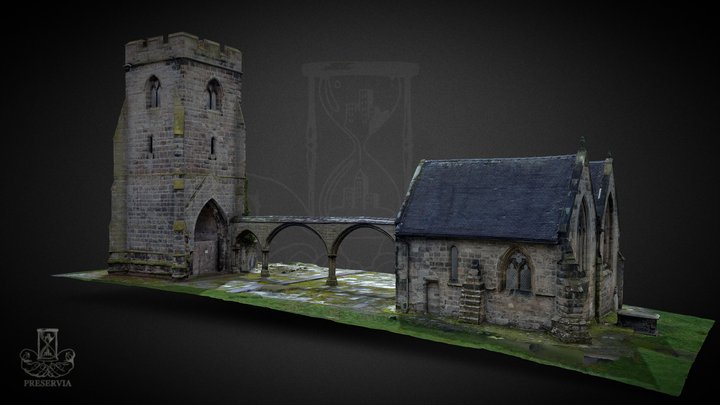 St. Augustine's Church ( Old Chancel Rugeley ) 3D Model
