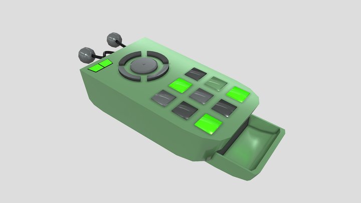 Vee's Remote 3D Model