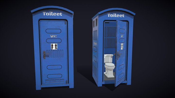 WC TOILLRT - 14MB – Modelo 3D gratuito STL