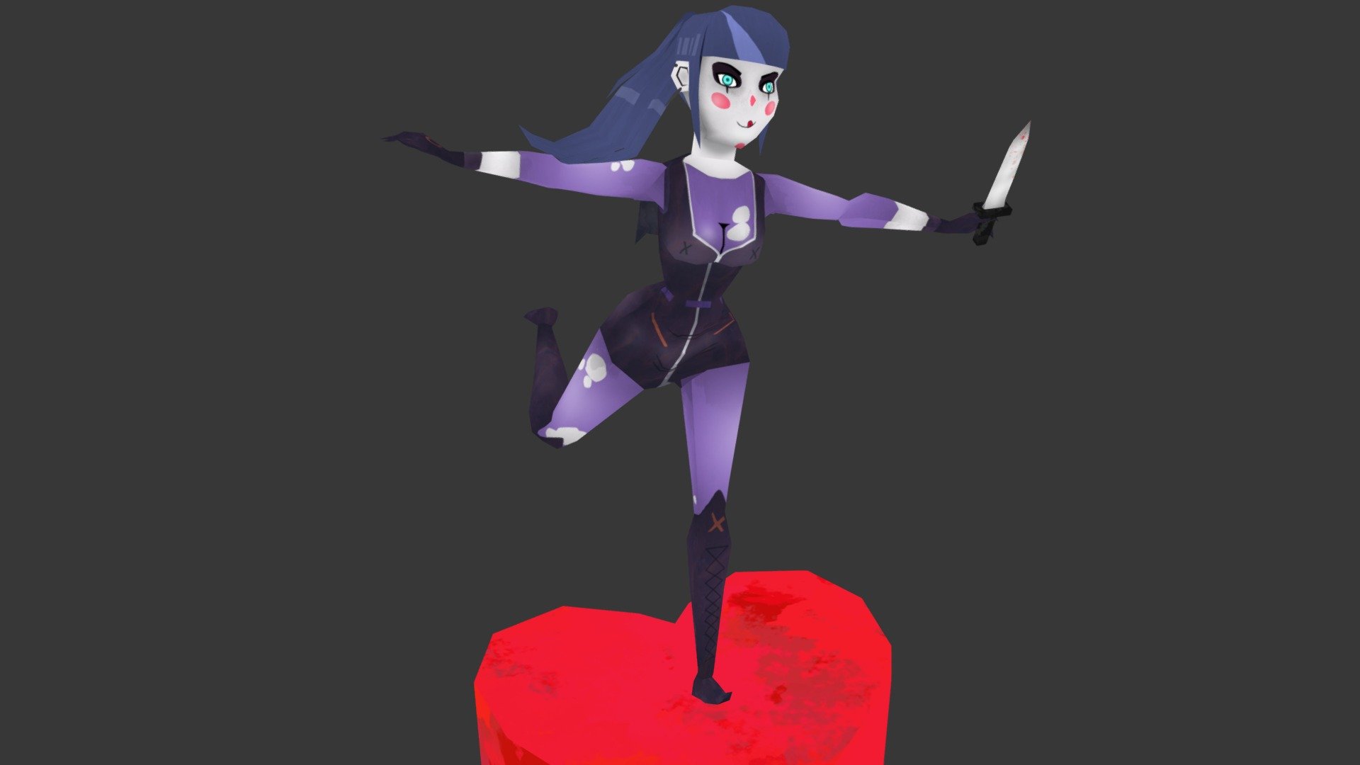 Low Poly Punchline DC