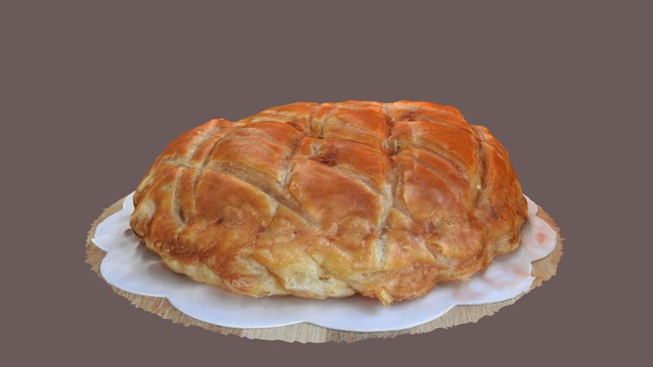 GALETTE DES ROIS 3D Model