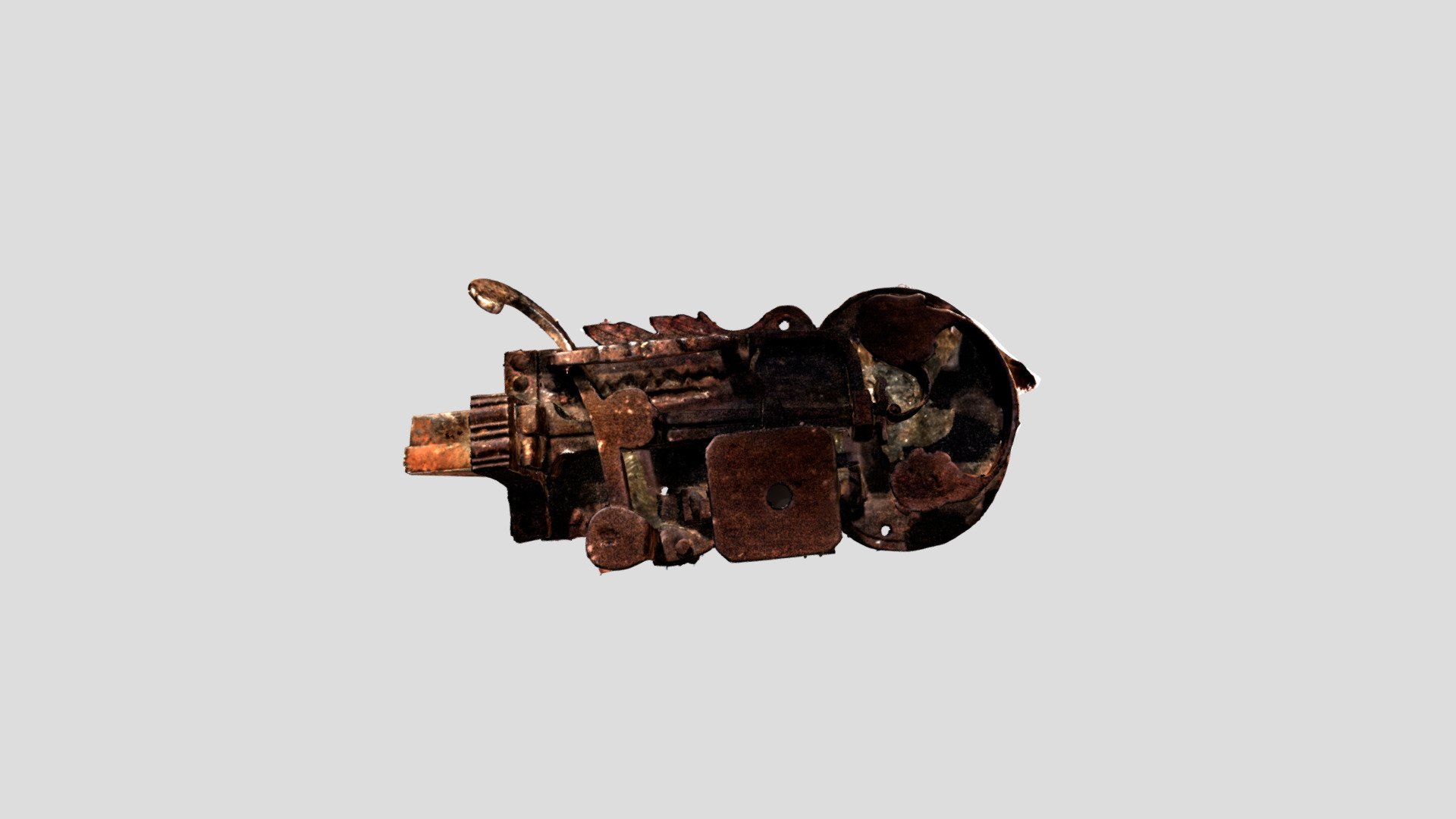 Medieval Lock Revopoint Miraco testscan - Download Free 3D model by Bau ...
