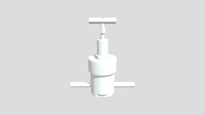 Regulator Valve: Oil and Gas. Bulk Gas 3D Model