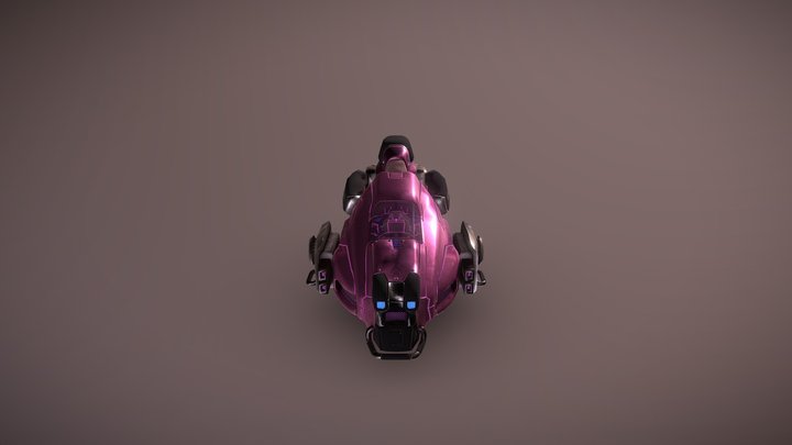 Pink_Bike 3D Model
