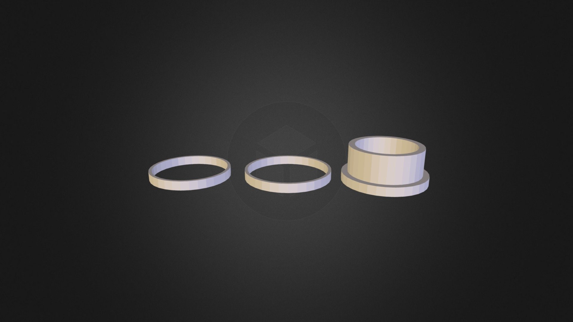 Spinner/Fidget Ring - 3D model by 3dindustries [0837363] - Sketchfab