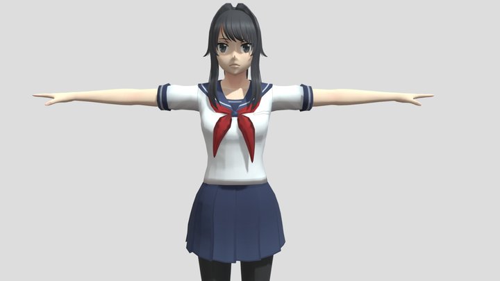 ayano aishi 3D Model