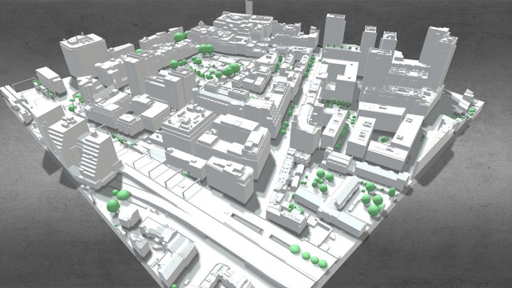 Whitechapel London 3D Model