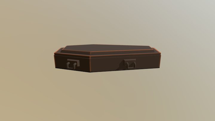Coffin 3D Model