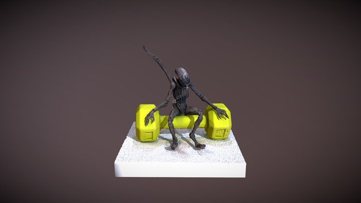 Alien 3D Model