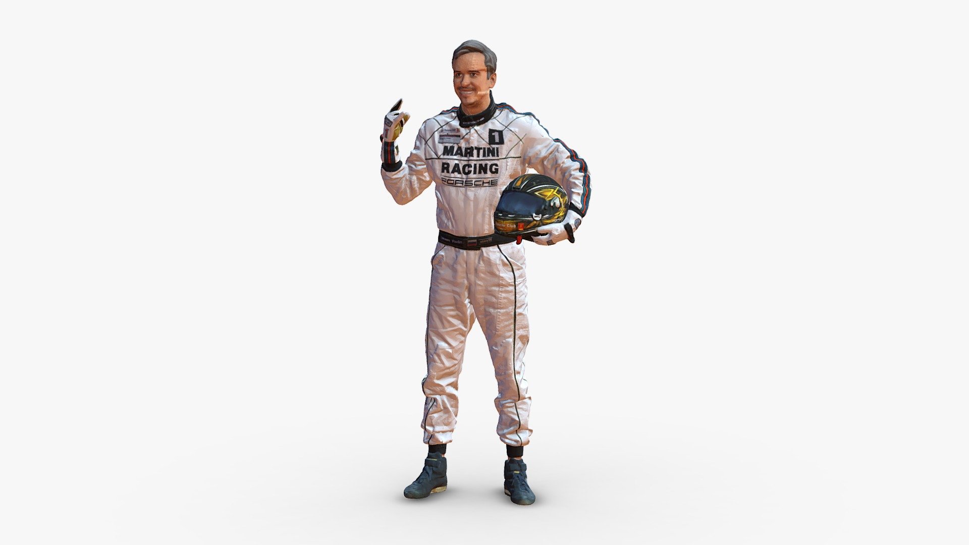 Male race car driver 0268 - Buy Royalty Free 3D model by 3DFarm ...