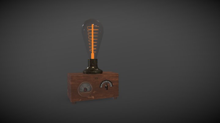 Desk lamp 3D Model