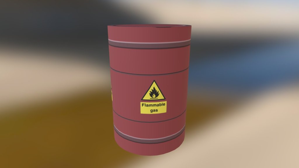 Barrel 1 - 3D model by randomcommander [0839e50] - Sketchfab