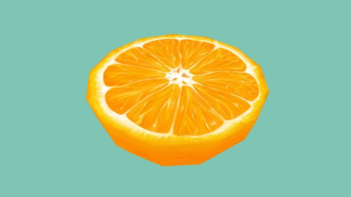 Orange 3D Model