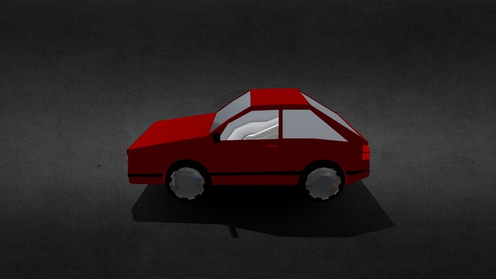 VW GOLF GTI 1990 3D Model