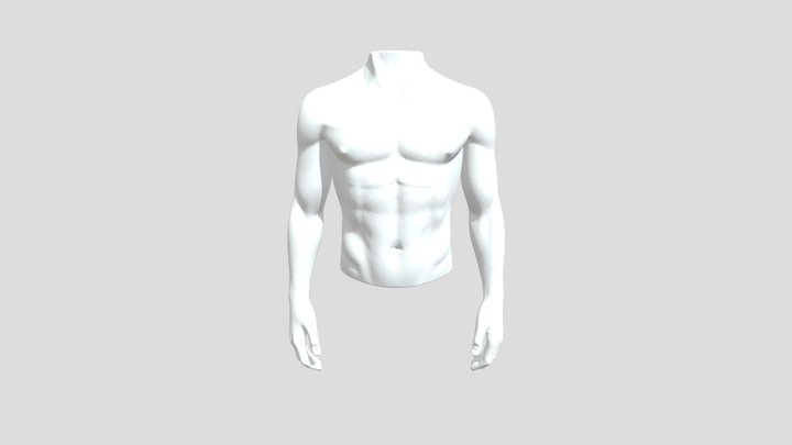anime boy body 3D Model