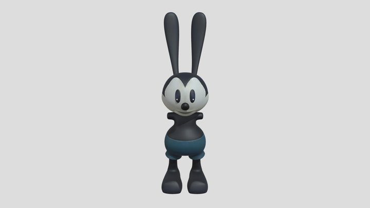 ADI 2.0: Classic Oswald (Fully rigged) 3D Model