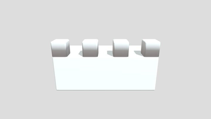 Wallblock 3D Model