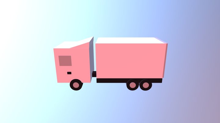 Truck True FInal 3D Model