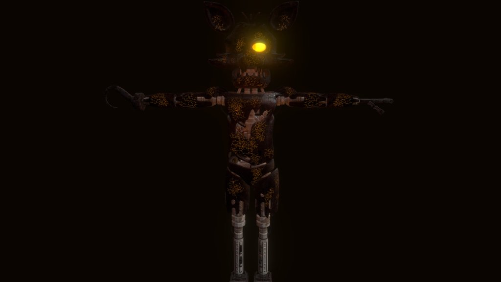 FNAF animatronic Foxy - A 3D model collection by marcoshortelano9 ...
