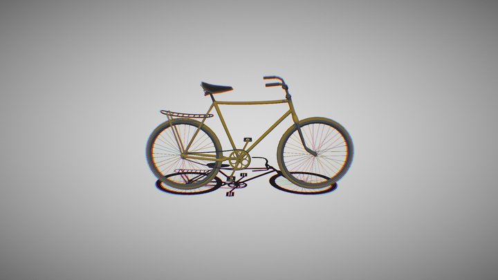 old-bicycle 3D Model