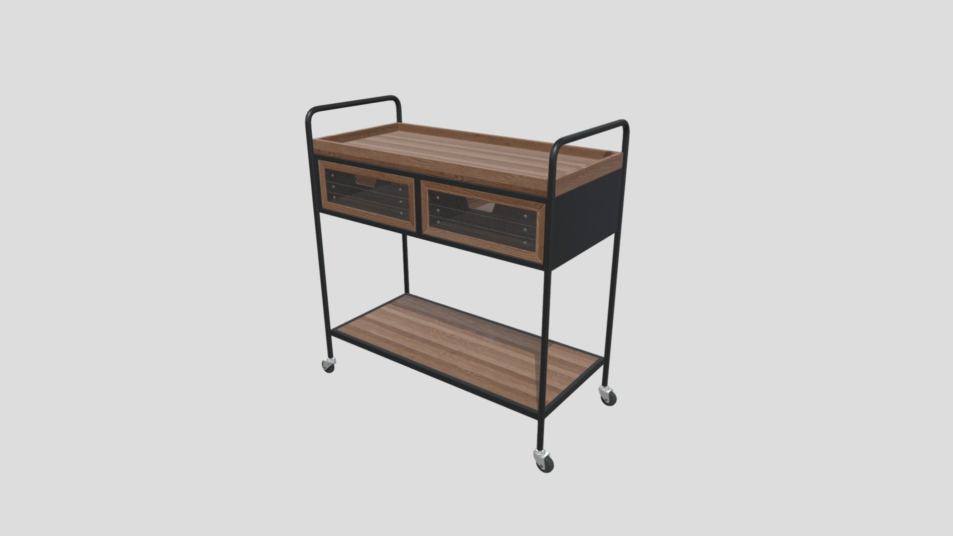 Trolley Table - 3D model by yogesh.chaure [083e9fc] - Sketchfab