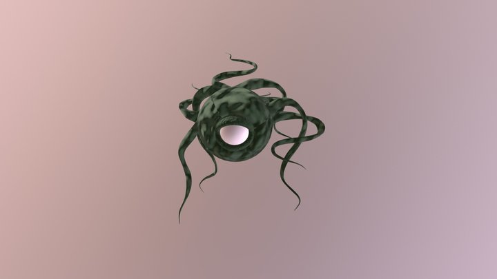 Eyeball Monster 3D Model