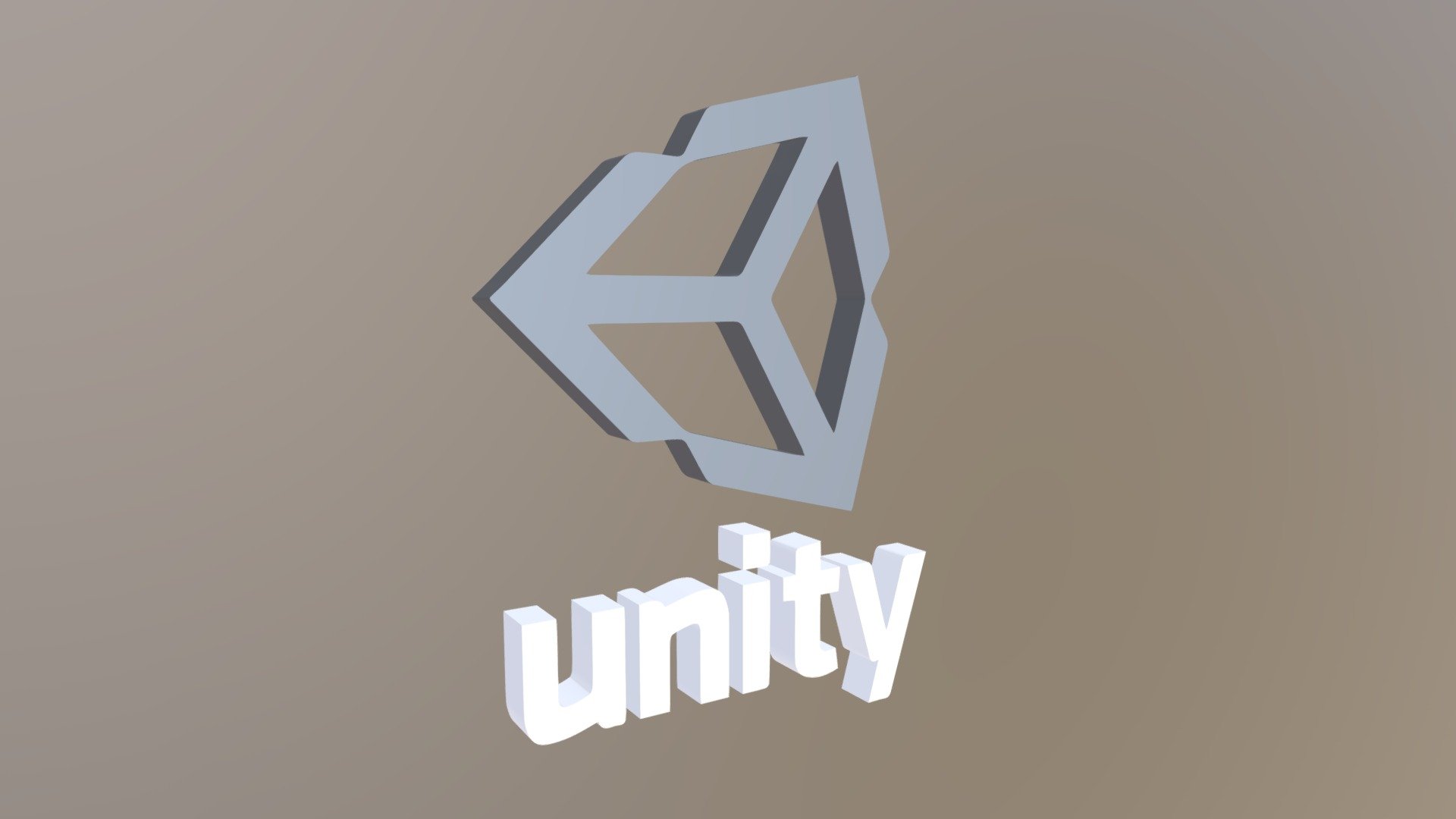 UNITY 3D LOGO - Download Free 3D model by Shyam Barange (@shyam11