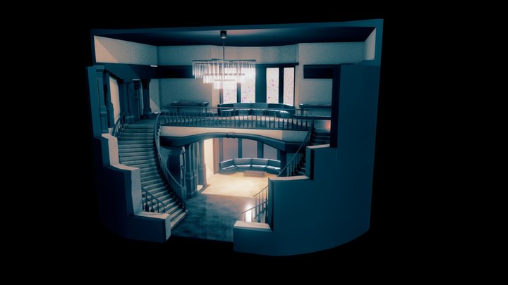 Tohno Family Mansion 3D Model