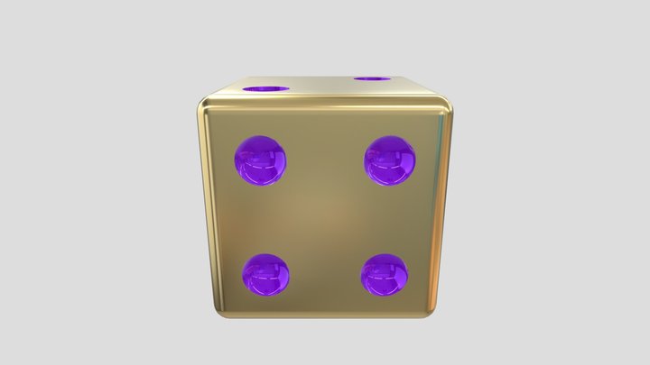 Golden Frieza Die 3D Model