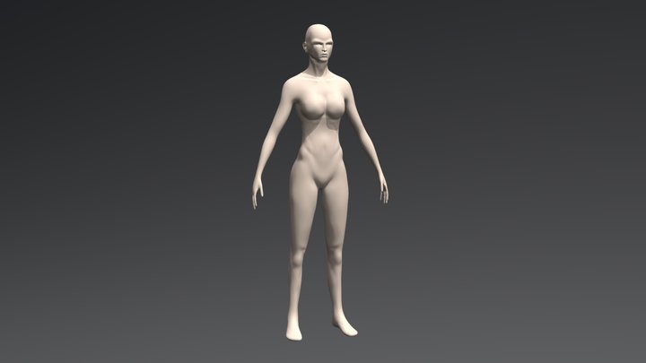 Lara Croft - WIP 3D Model