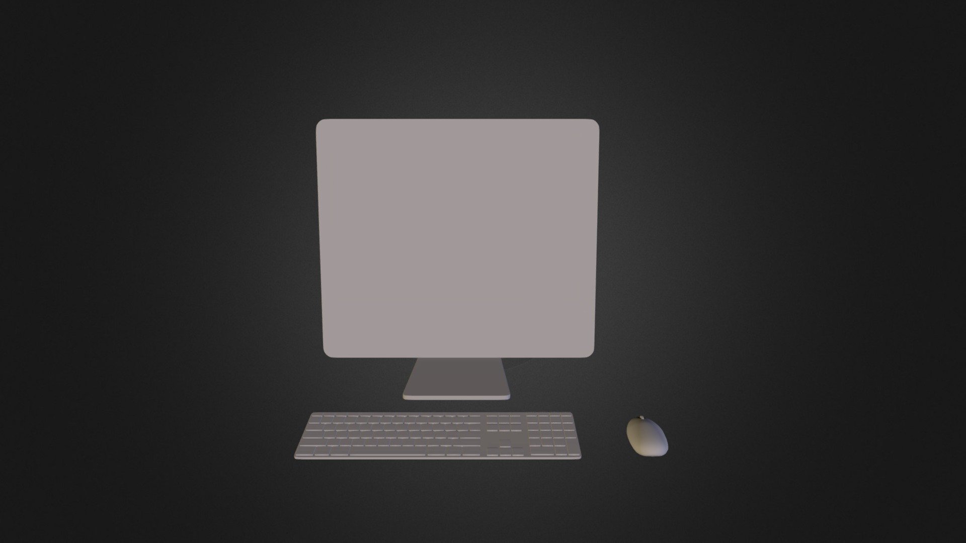 IMac - 3D model by lychak [0840949] - Sketchfab