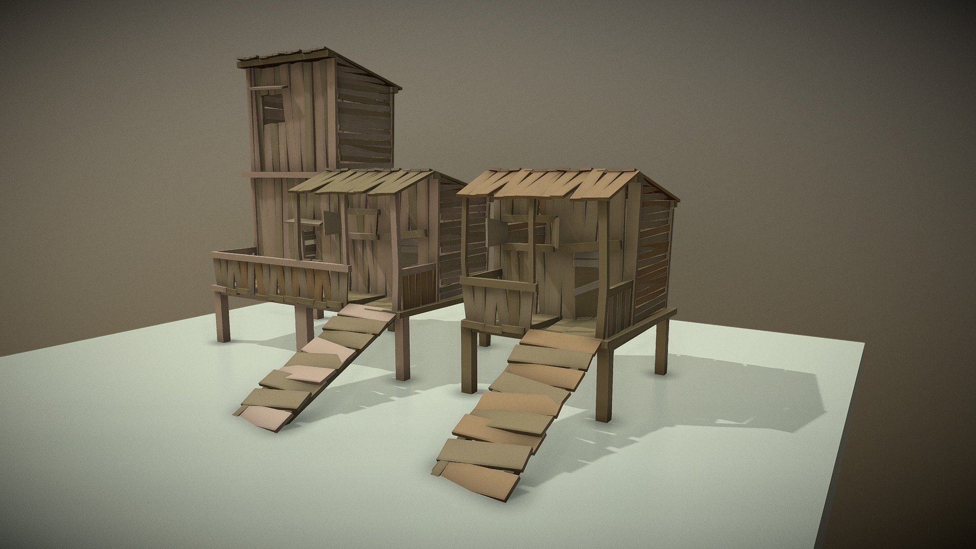 Creepy swamp House | Free Download