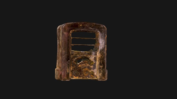 Schlepper Warnemünder Bucht - Radiofunkempfänger 3D Model