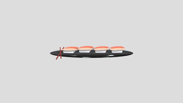 Sashimi 3D Model