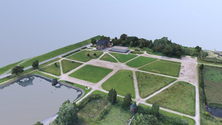 2017-09-04 - Wasserkunst and grounds with Inspir 3D Model
