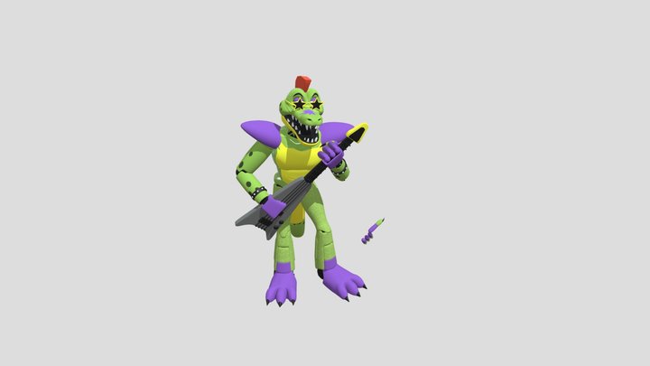 Montgomery gator 3D Model
