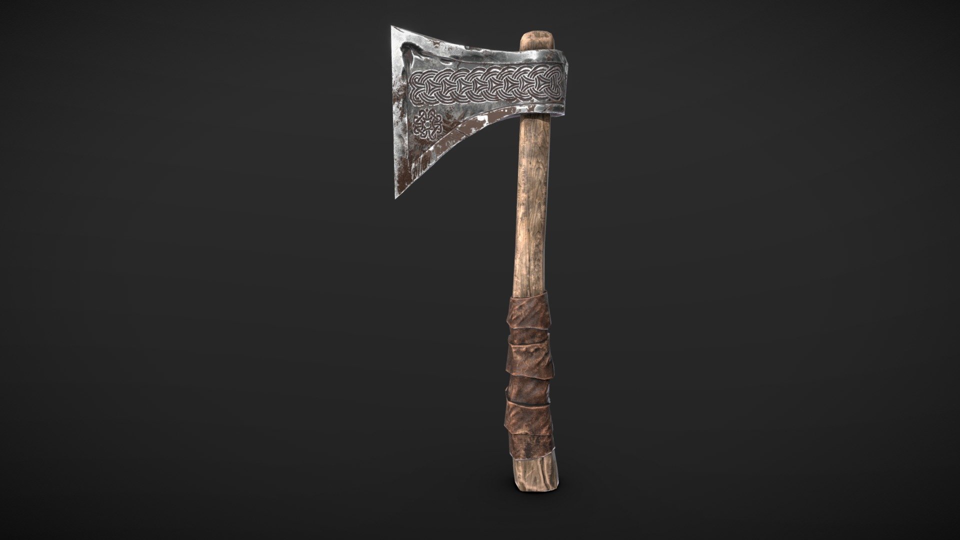 AXE (Game Asset) - 3D model by ramkithangavel [084531d] - Sketchfab