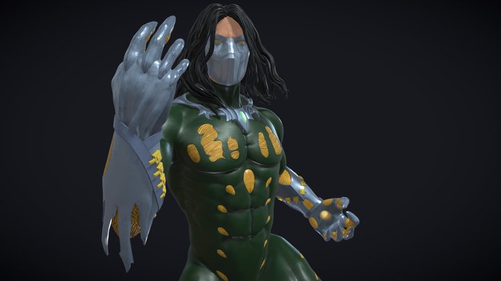 Jackie Estacado WIP 3D Model