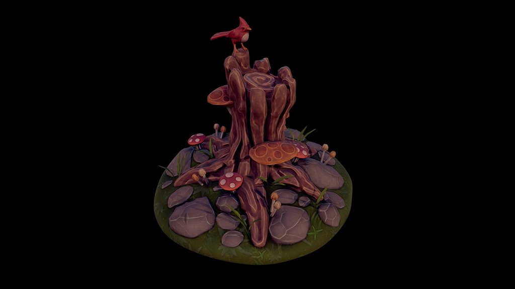 Nature Stylized - A 3D model collection by Adrian Wenek (@Adrian.Wenek ...