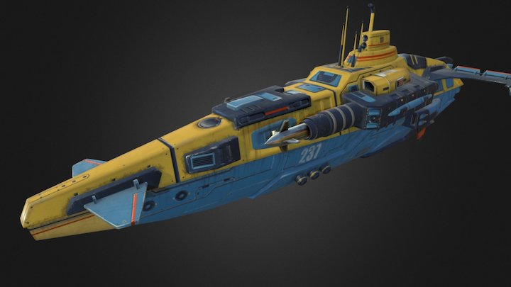 Pirahna 3D Model