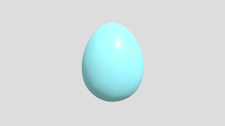 EASTER EGG 3D Model